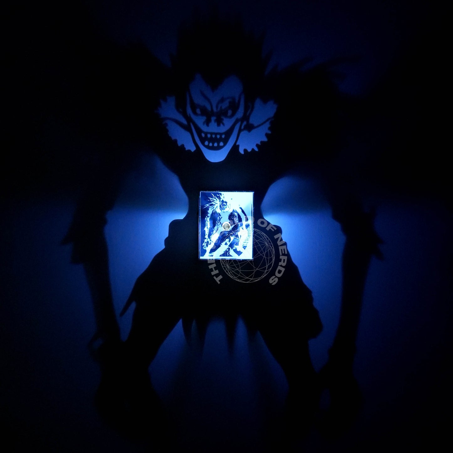 Ryuk Death Note Shadow Light Box – Anime LED Wall Decor