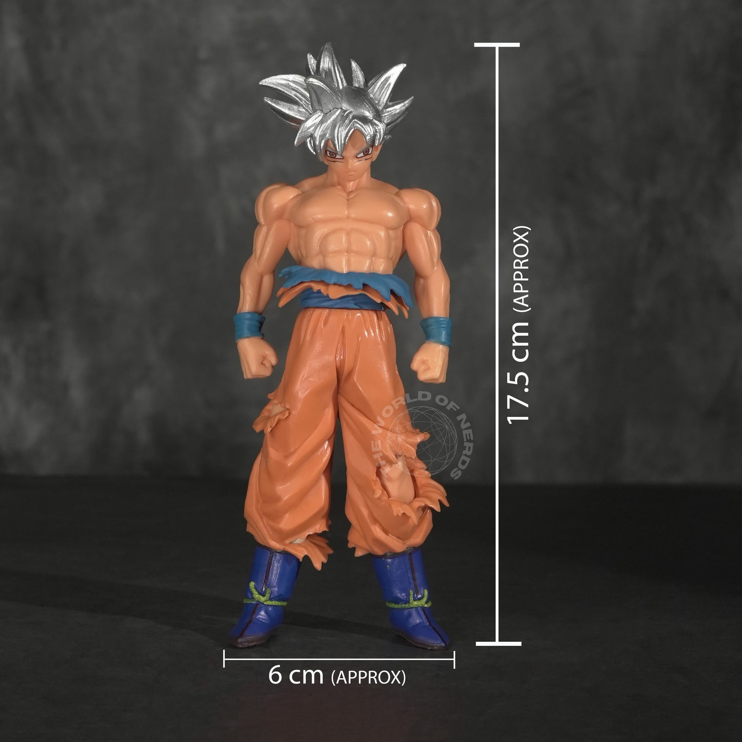 GOKU – MASTERED ULTRA INSTINCT (MUI) COLLECTIBLE FIGURE - The World Of Nerds