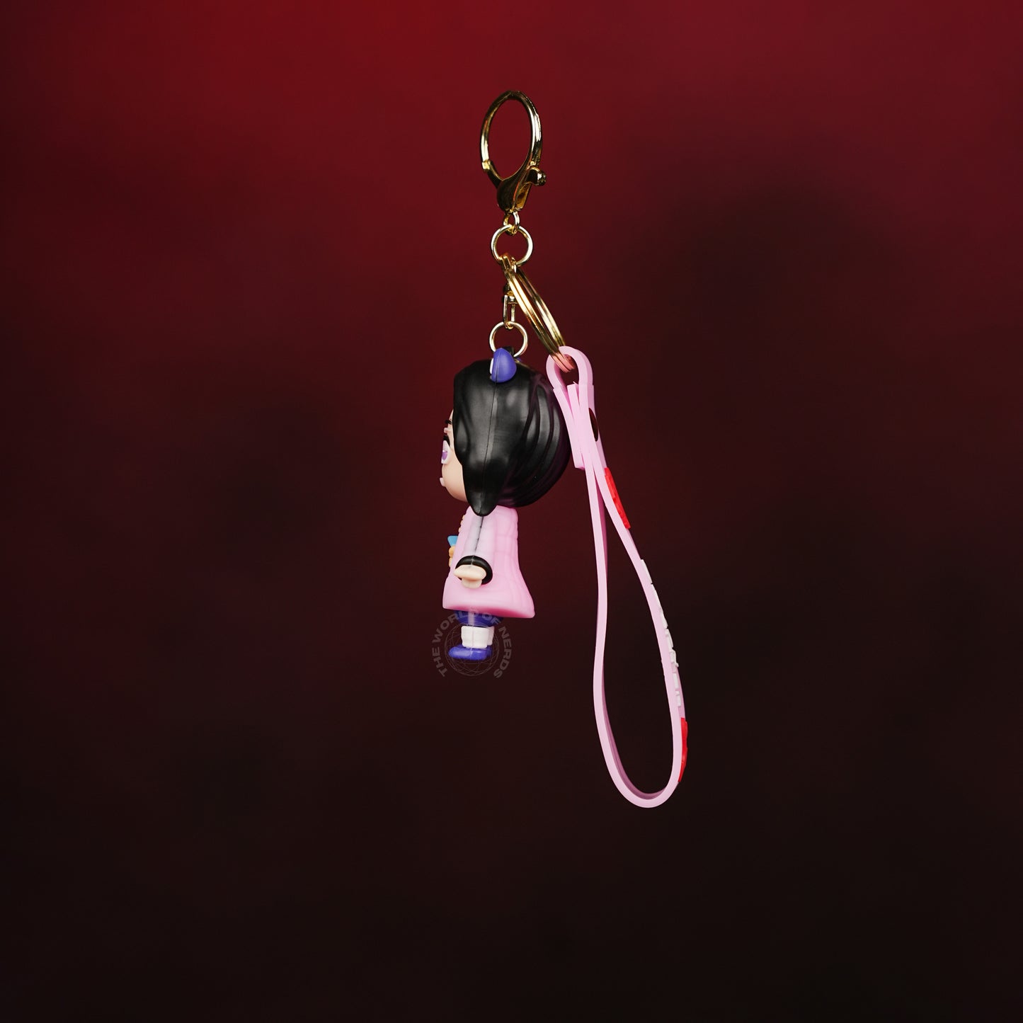 Shinobu Kocho Pink Chibi Keychain