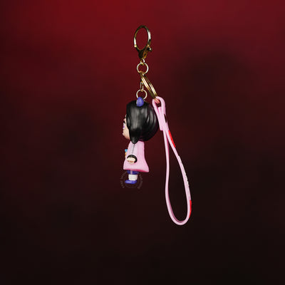 Shinobu Kocho Pink Chibi Keychain - 2