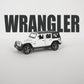 Jeep Wrangler Rubicon White Model Car - 1:32 Scale Diecast