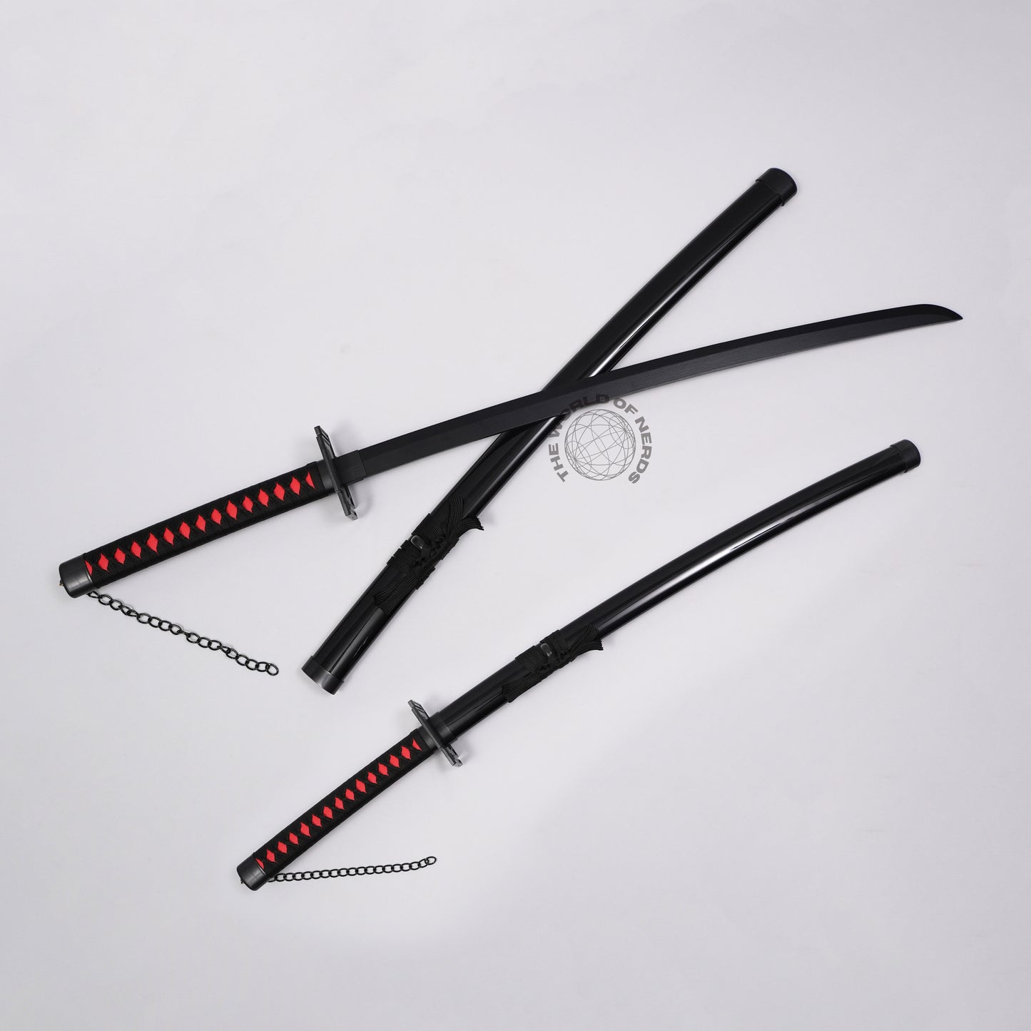 Ichigo Kurosaki Wooden Katana Square Handle – Bleach Anime Sword