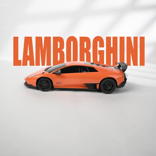 LAMBORGHINI MURCLELAGO -1:24 - ORANGE- SV-R/C LICENSED