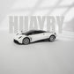 PAGANI HUAYRA-1:24-WHITE-R/C LICENSED
