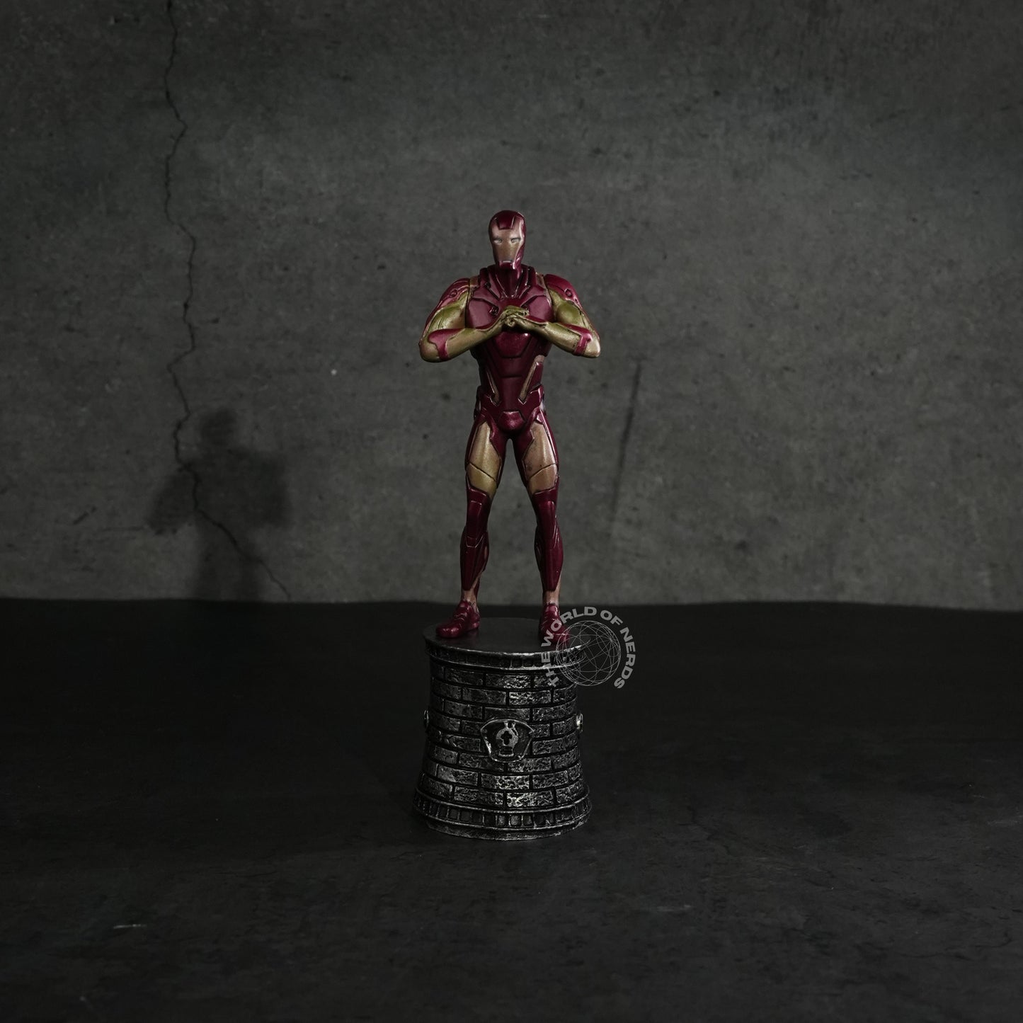Marvel Chess Collection Iron Man Figure – White Bishop Edition