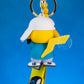 POKEMON PIKACHU WITH BASEBALL CAP KEYCHAIN