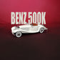 White Vintage Car Diecast Model - 1:24 Scale