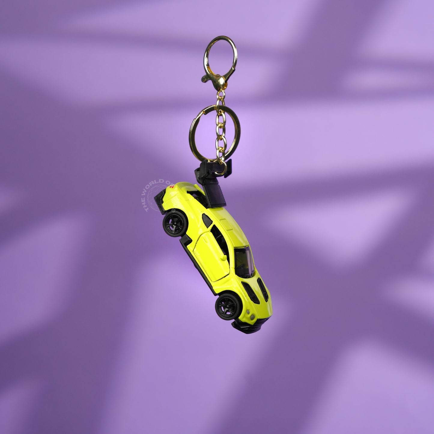 Green Bentley Sports Car Keychain