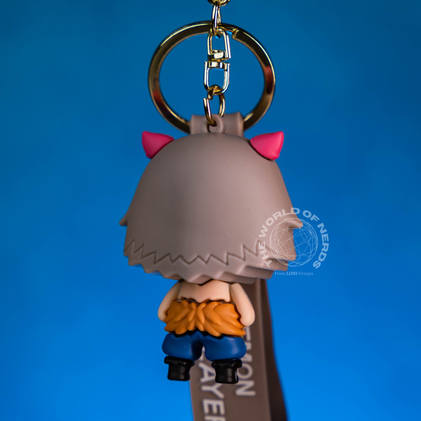 DEMON SLAYER INUSUKE HASHIBIRA KEYCHAIN