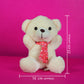 Teddy Bear Soft Toy - Cream - The World Of Nerds