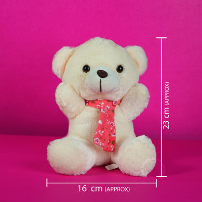 Teddy Bear Soft Toy - Cream - 2