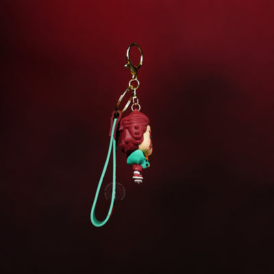 Tanjiro Kamado Battle Mode Chibi Keychain - 2