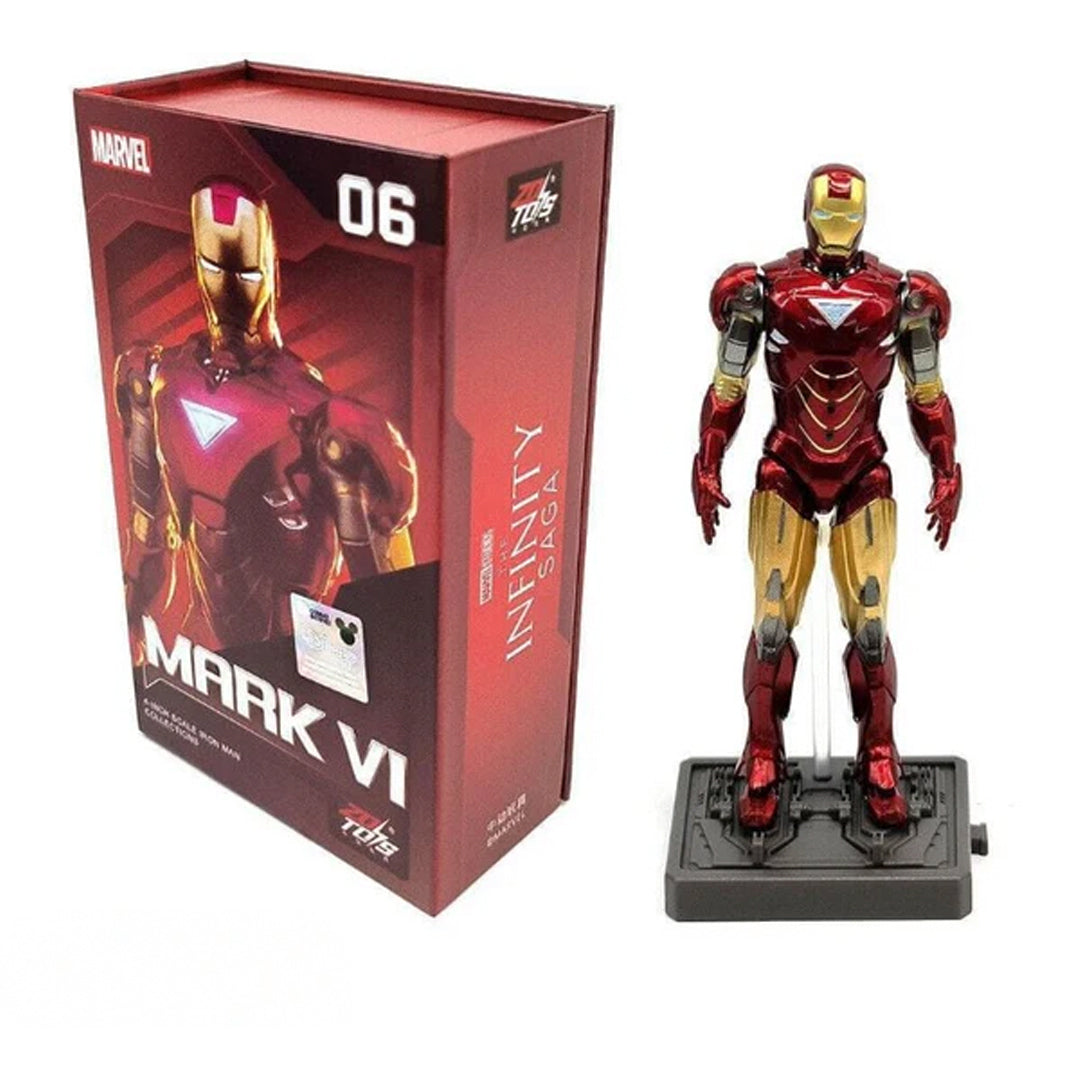 Iron Man Mark 6 – 4-Inch ZD Toys Collectible Figure - The World Of Nerds
