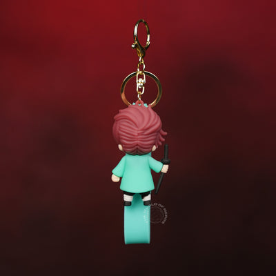 Tanjiro Kamado Sword Chibi Anime Keychain - 2