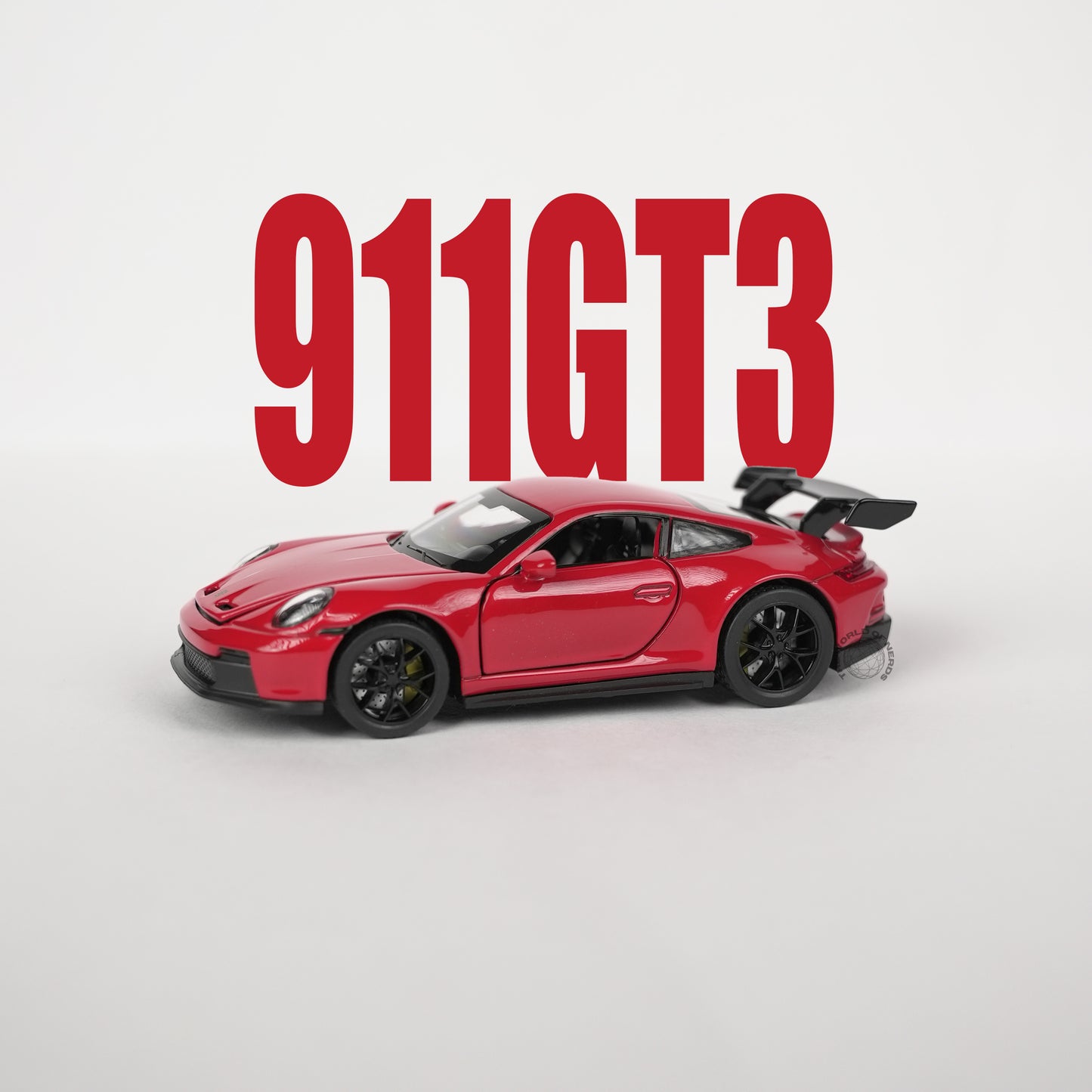 Porsche 911 GT3 Red Model Car - 1:32 Scale Diecast