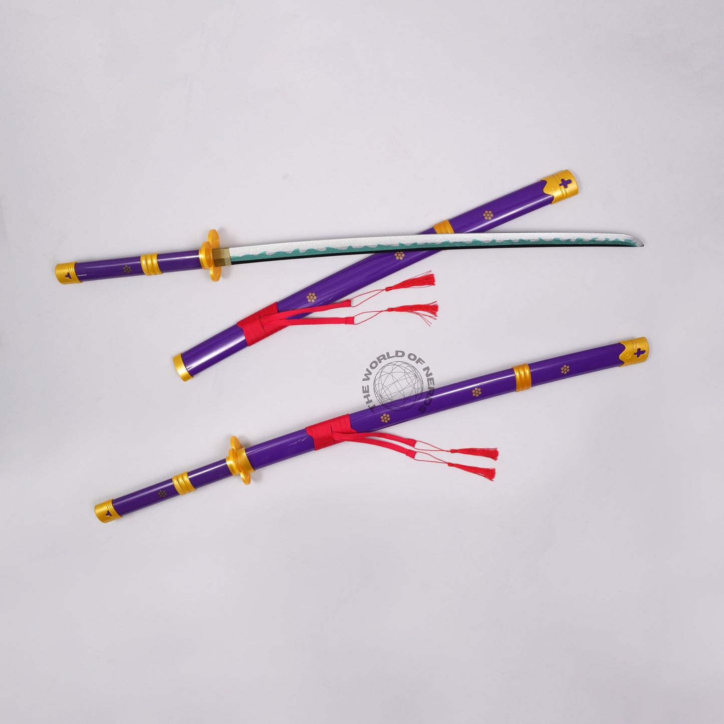 ZORO PURPLE ENMA WOODEN KATANA