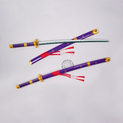 ZORO PURPLE ENMA WOODEN KATANA - 2
