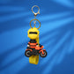 Naruto Uzumaki Mini Bike Keychain