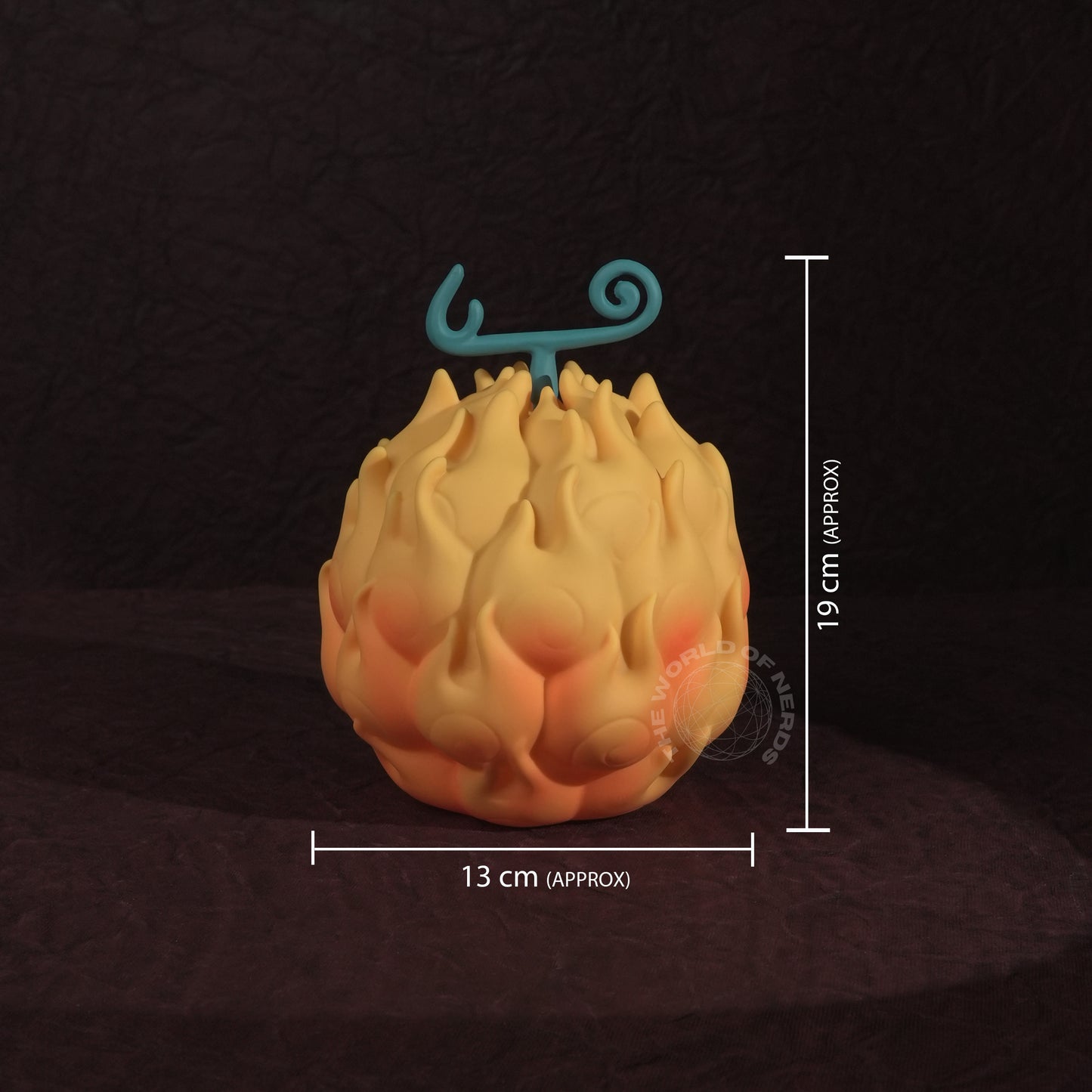 One Piece – Devil Fruit Mera Mera no Mi 18 CM (With Light) - The World Of Nerds