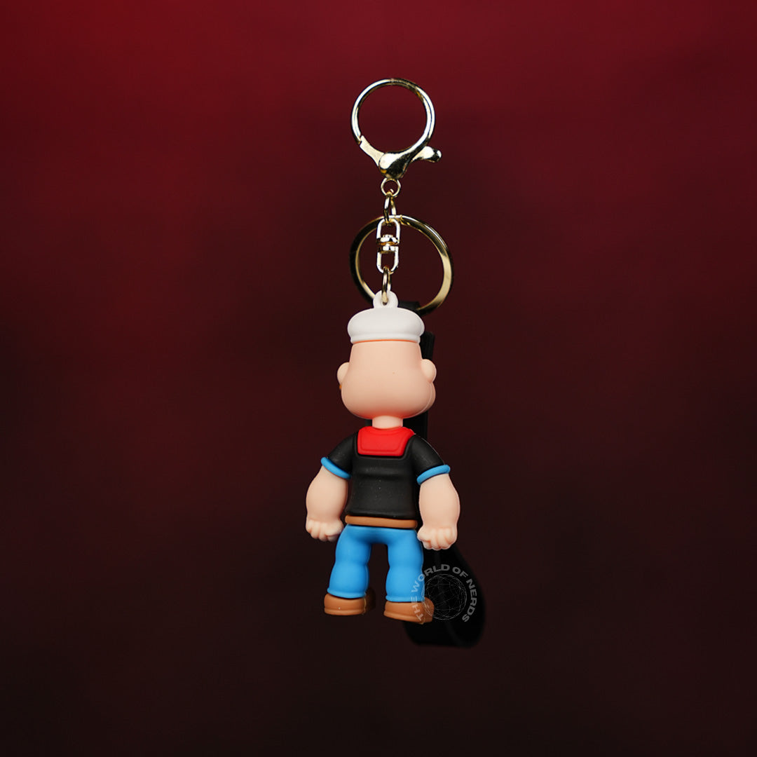 Popeye Cartoon Keychain