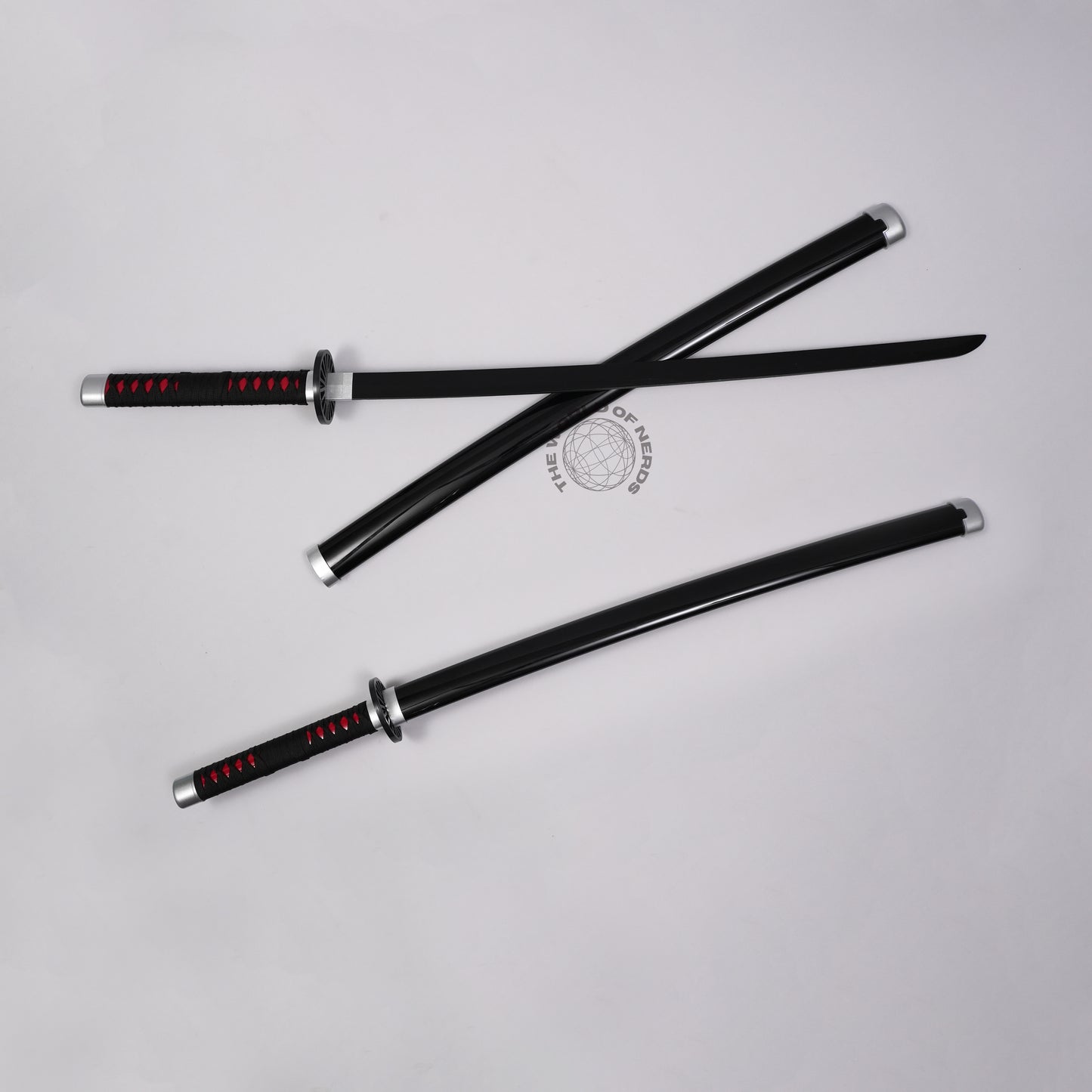 Tanjiro Nichirin Katana - Authentic Wooden Replica from Demon Slayer