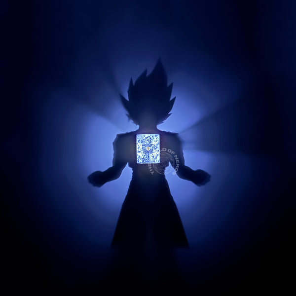 Son Goku Shadow Light Box – Anime LED Wall Decor