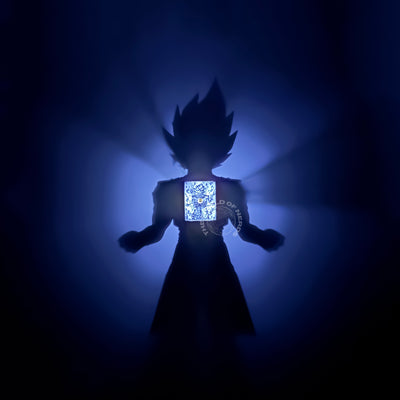 Son Goku Shadow Light Box – Anime LED Wall Decor