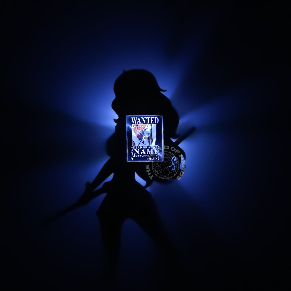 Nami Wanted Poster Shadow Light Box – One Piece