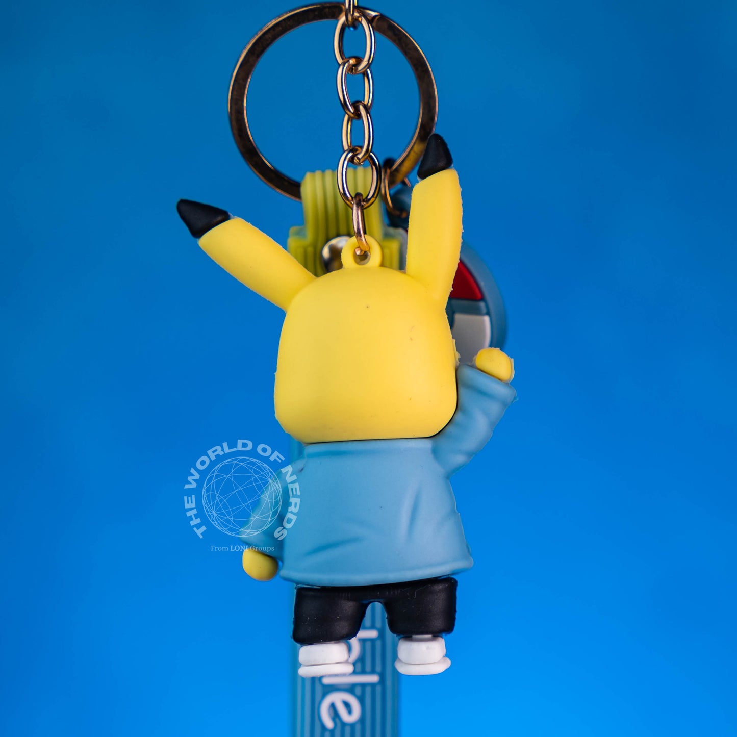 POKEMON PIKACHU IN JACKET KEYCHAIN