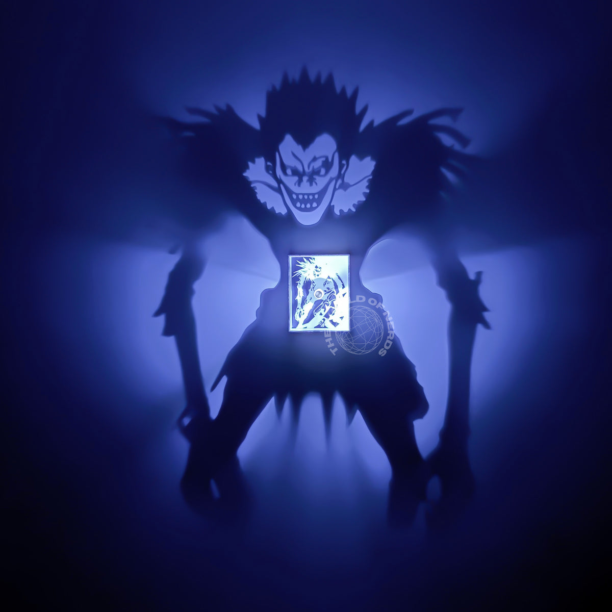 Ryuk Death Note Shadow Light Box – Anime LED Wall Decor