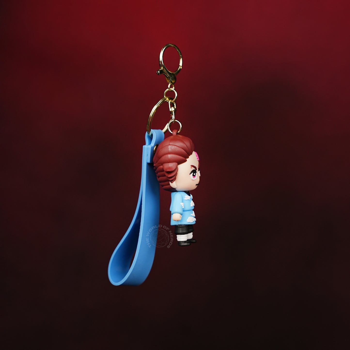 Tanjiro Kamado Casual Chibi Anime Keychain