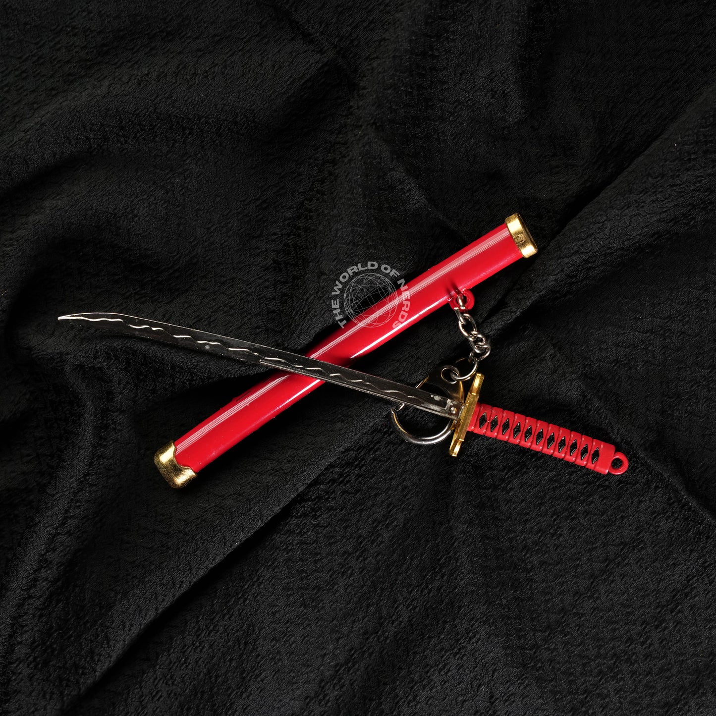 RED KATANA KEYCHAIN