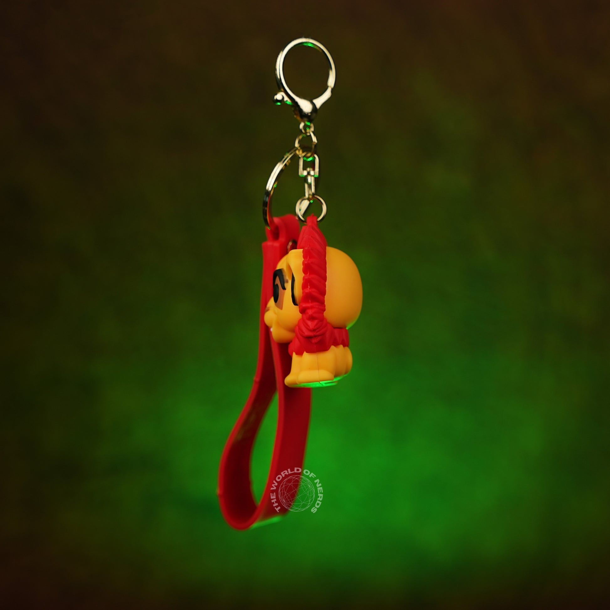The Lion King Simba 3D Rubber Keychain with “Lion King” Strap - The World Of Nerds