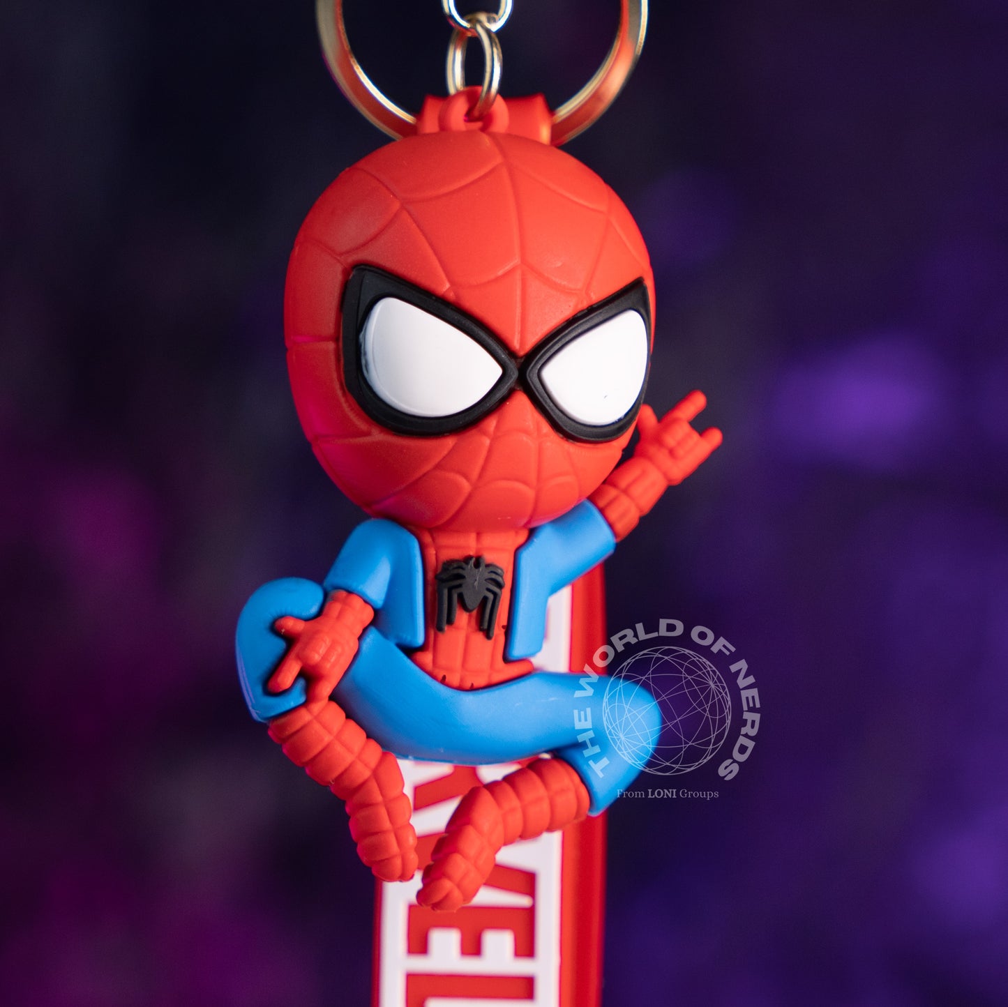 SPIDER MAN KEYCHAIN