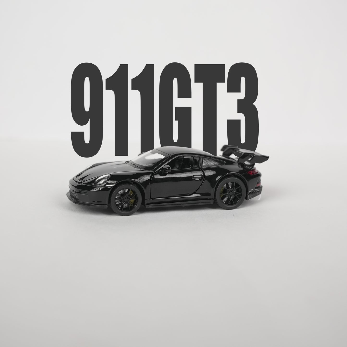 Porsche 911 GT3 Black Model Car - 1:32 Scale Diecast