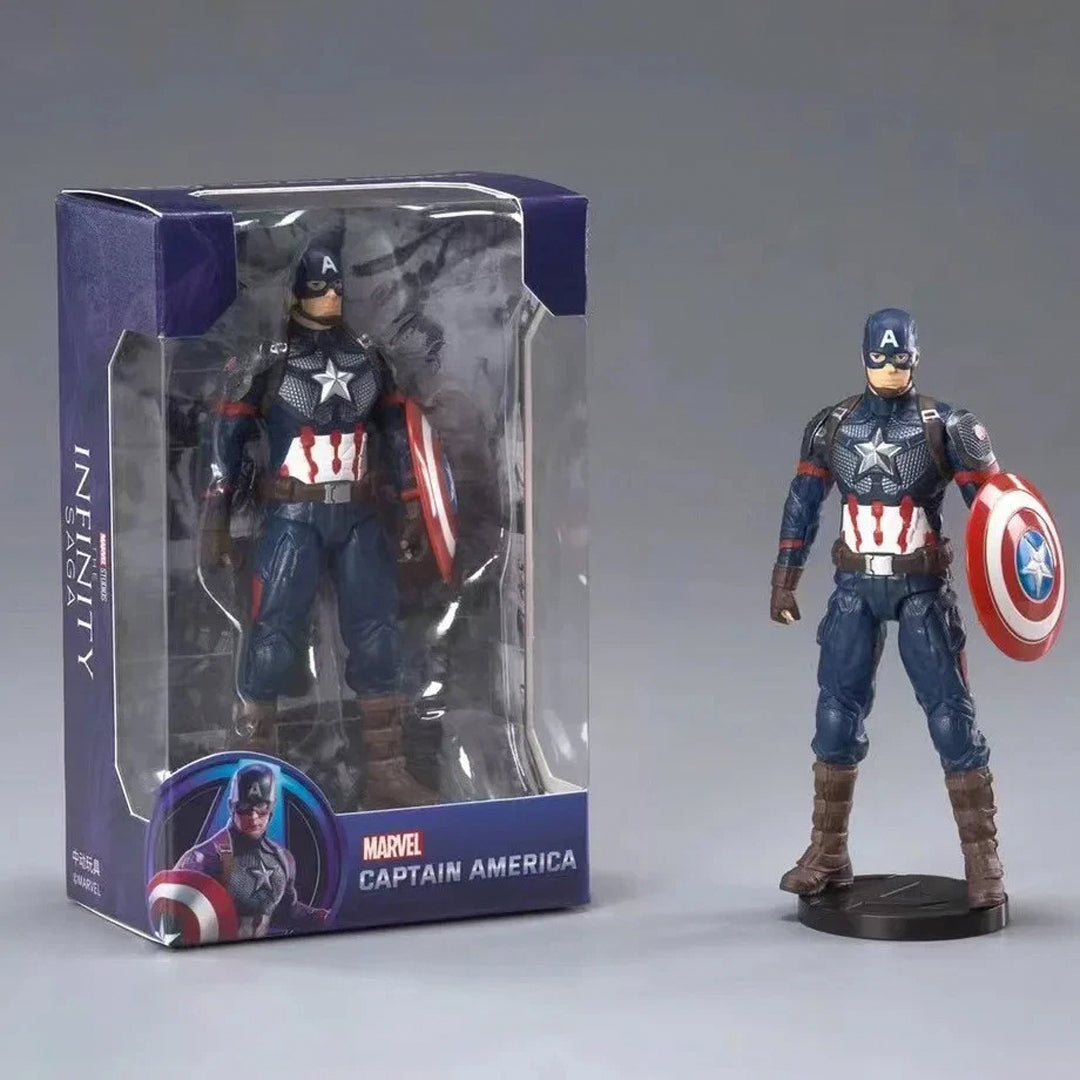 ZD Toys Captain America Action Figure – Marvel Infinity Saga Collectible - The World Of Nerds