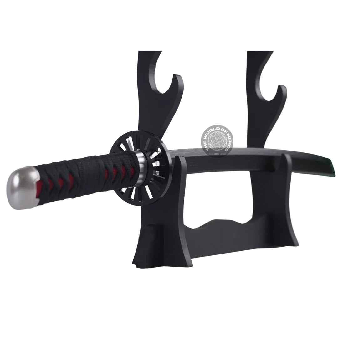 Tanjiro Nichirin Katana - Authentic Wooden Replica from Demon Slayer