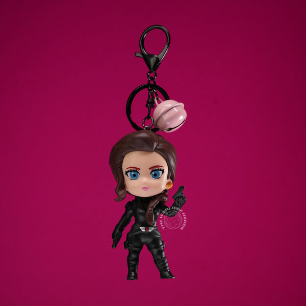 D1-BLACK WIDOW KEYCHAIN