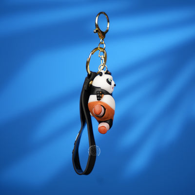 Kung Fu Panda Po Action Figure Keychain - 2