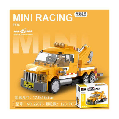 Decool Mini Racing Pacemaker Trailer - Ultimate Pullback Fun - 2