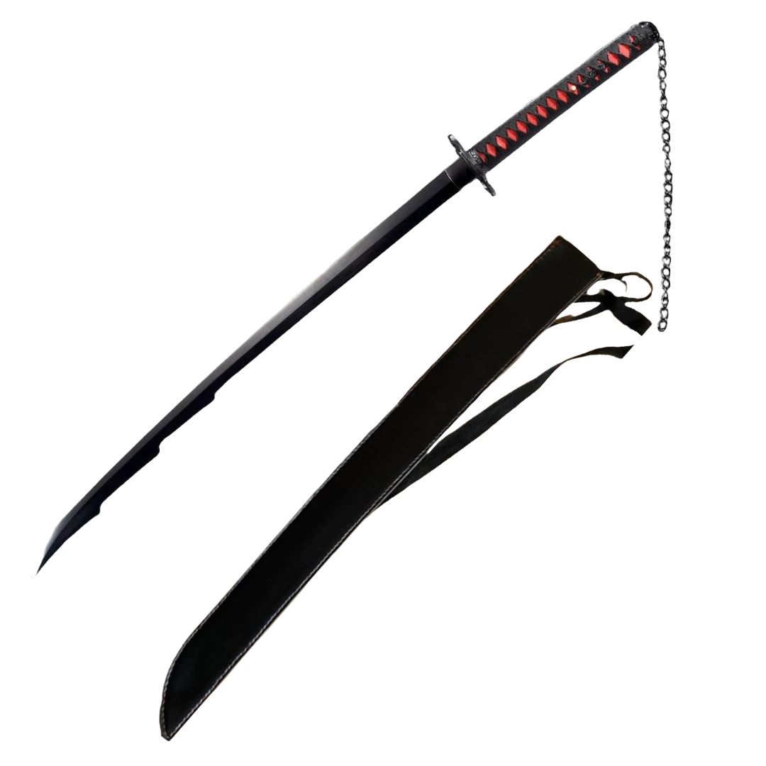 ICHIGO KUROSAKI-KATANA WITH LEATHER POUCH