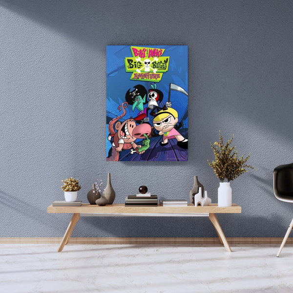 The Grim Adventures of Billy & Mandy A3+ HD Wall Poster