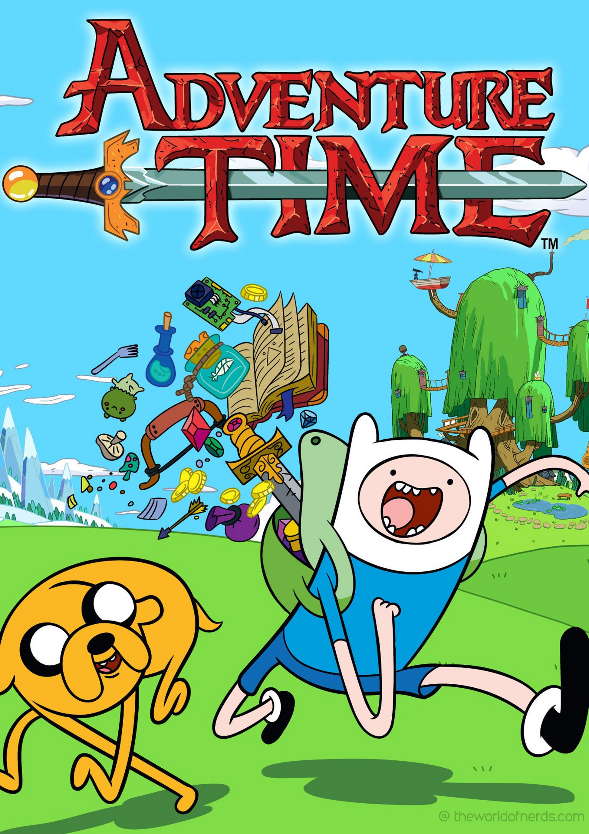 Adventure Time Poster A3+ Size - The World Of Nerds