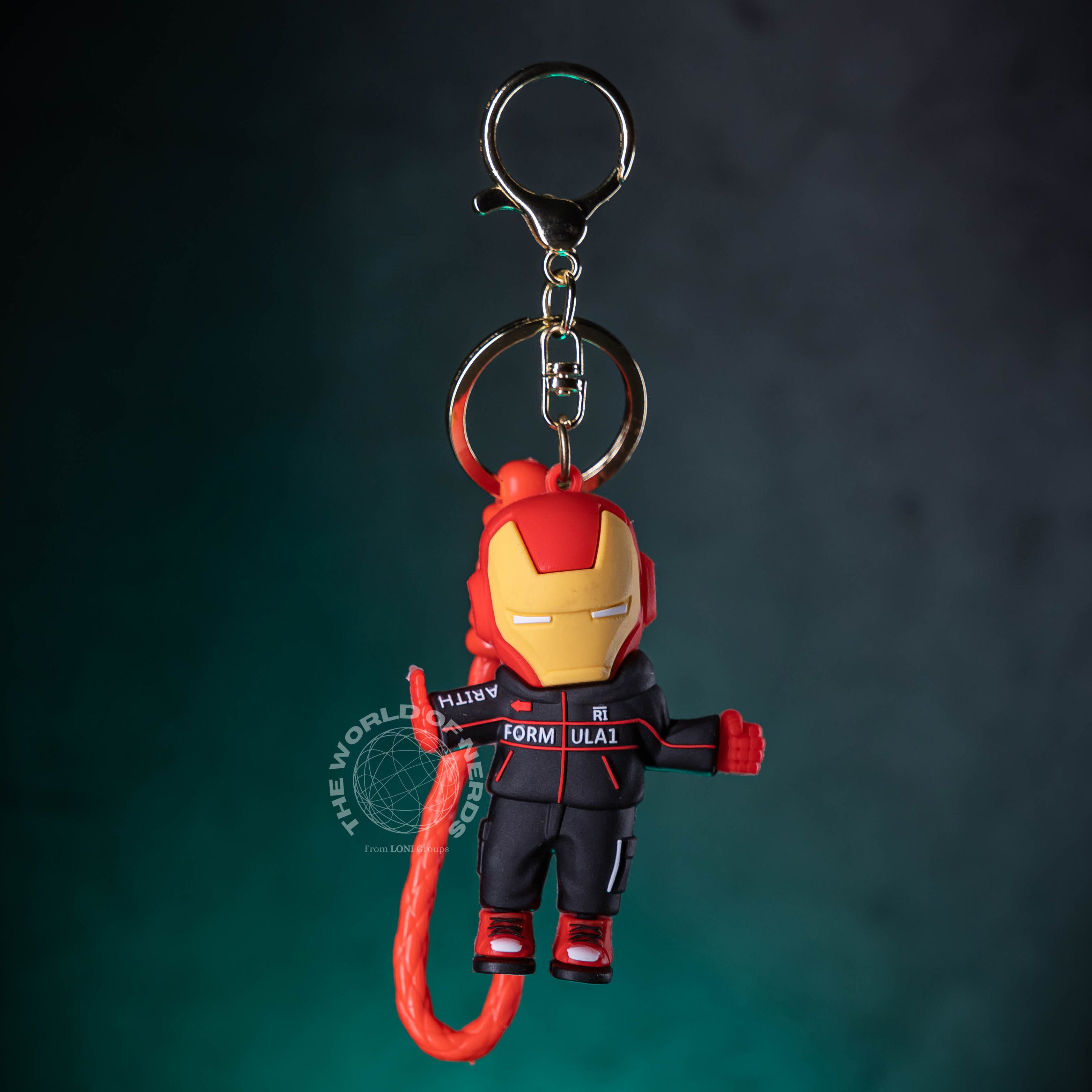 IRON MAN IN HOODY KEYCHAIN