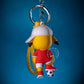 PIKACHU WITH FOOTBALL KEYCHAIN