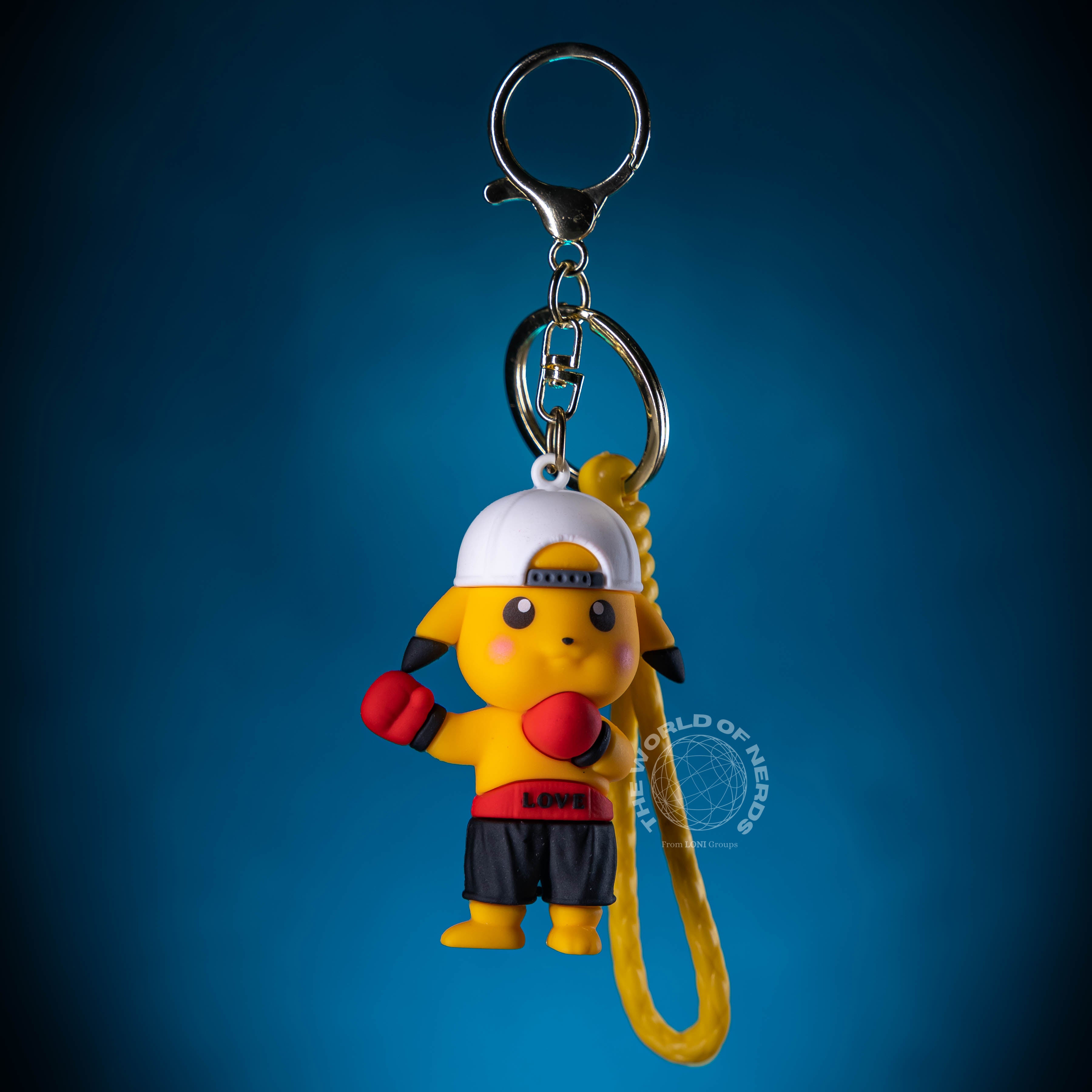 PIKACHU BOXING KEYCHAIN