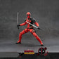 Deadpool: Dramatic Samurai Pose Before Chaos