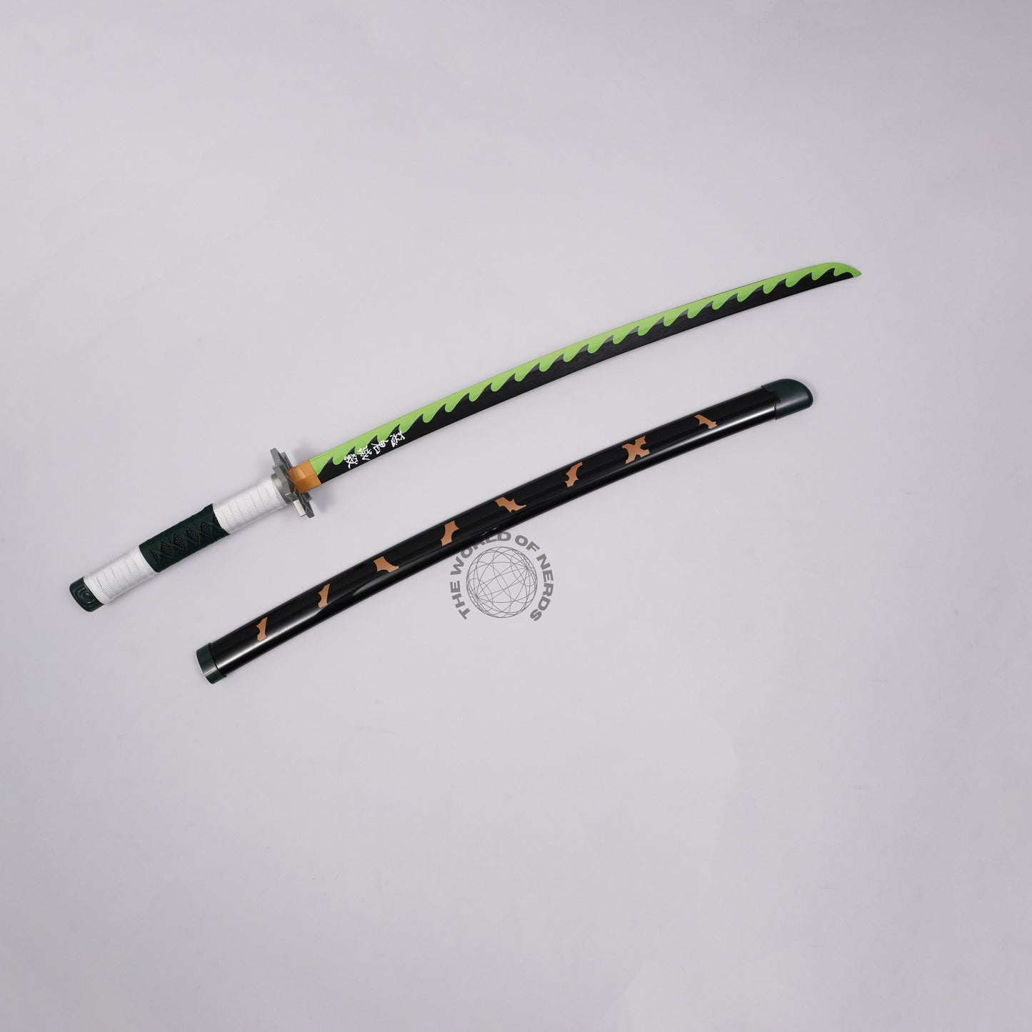 Sanemi Shinazugawa Nichirin Wooden Katana – Demon Slayer Anime Sword