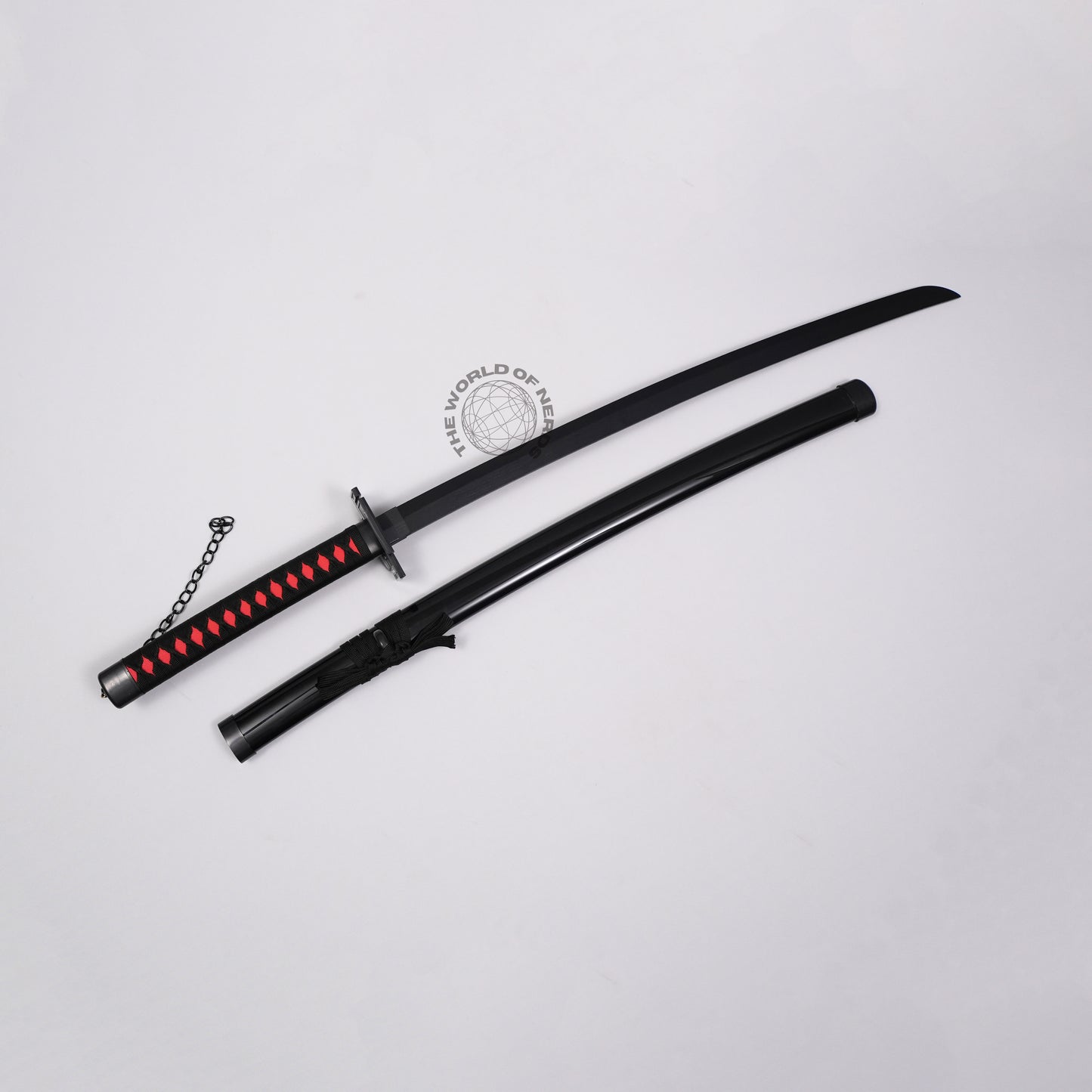 Ichigo Kurosaki Wooden Katana Square Handle – Bleach Anime Sword