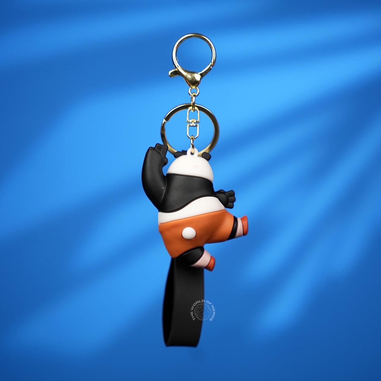 Kung Fu Panda Po Action Figure Keychain